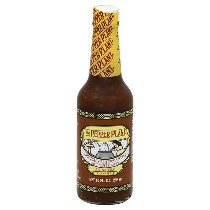 The Pepper Plant Hot Pepper Sauce, Original California Style (10 oz ...