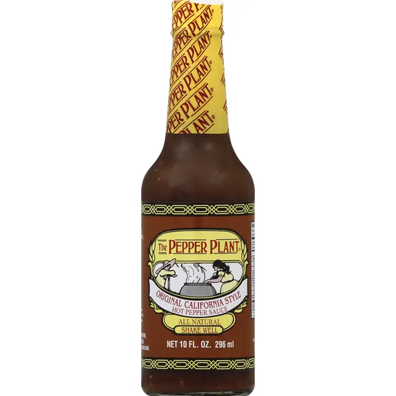 The Pepper Plant Hot Pepper Sauce, Original California Style (10 oz ...