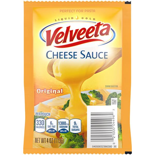 Velveeta Original Cheese Sauce 4 oz. Pouch