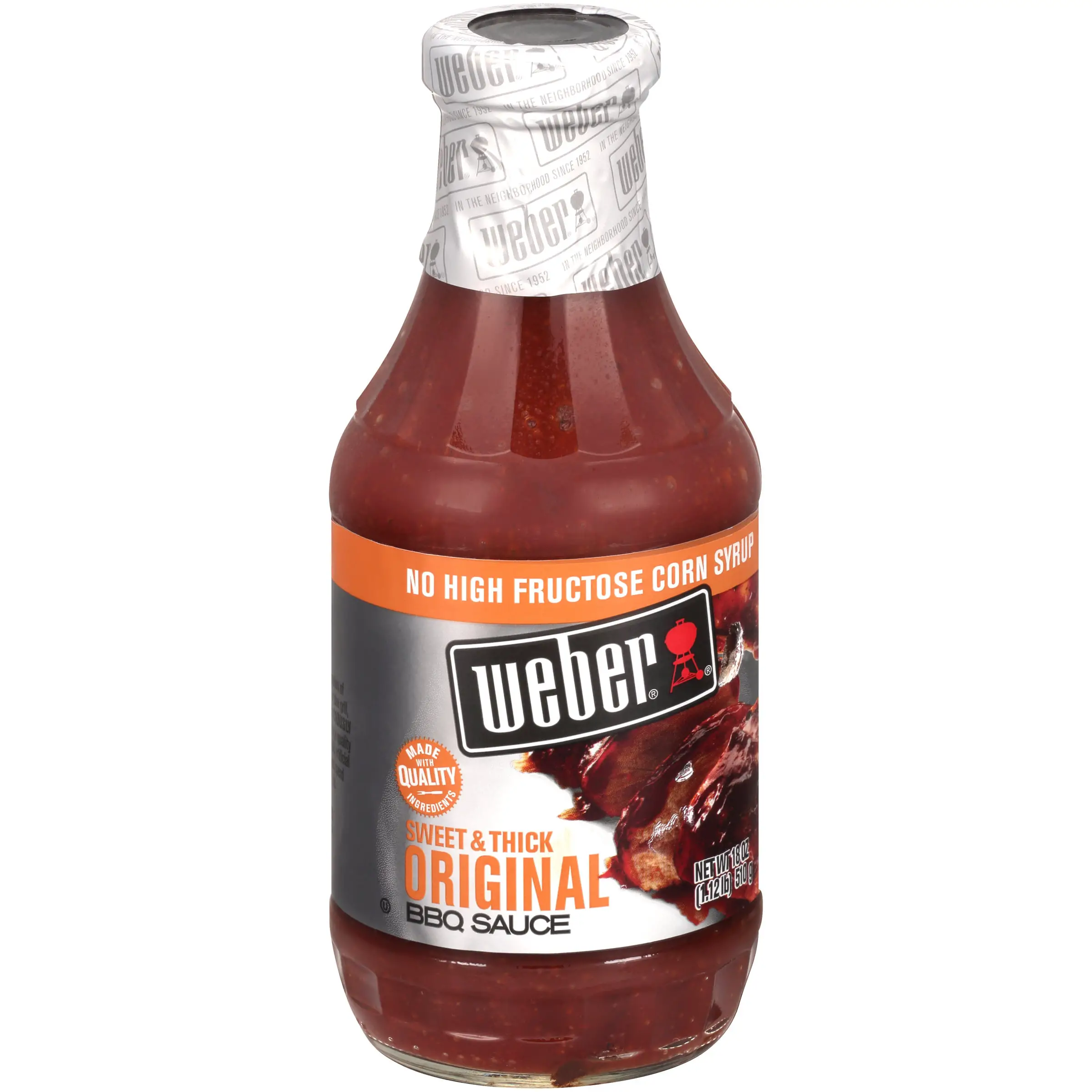 Weber® Sweet &  Thick Original BBQ Sauce 18 oz. Bottle