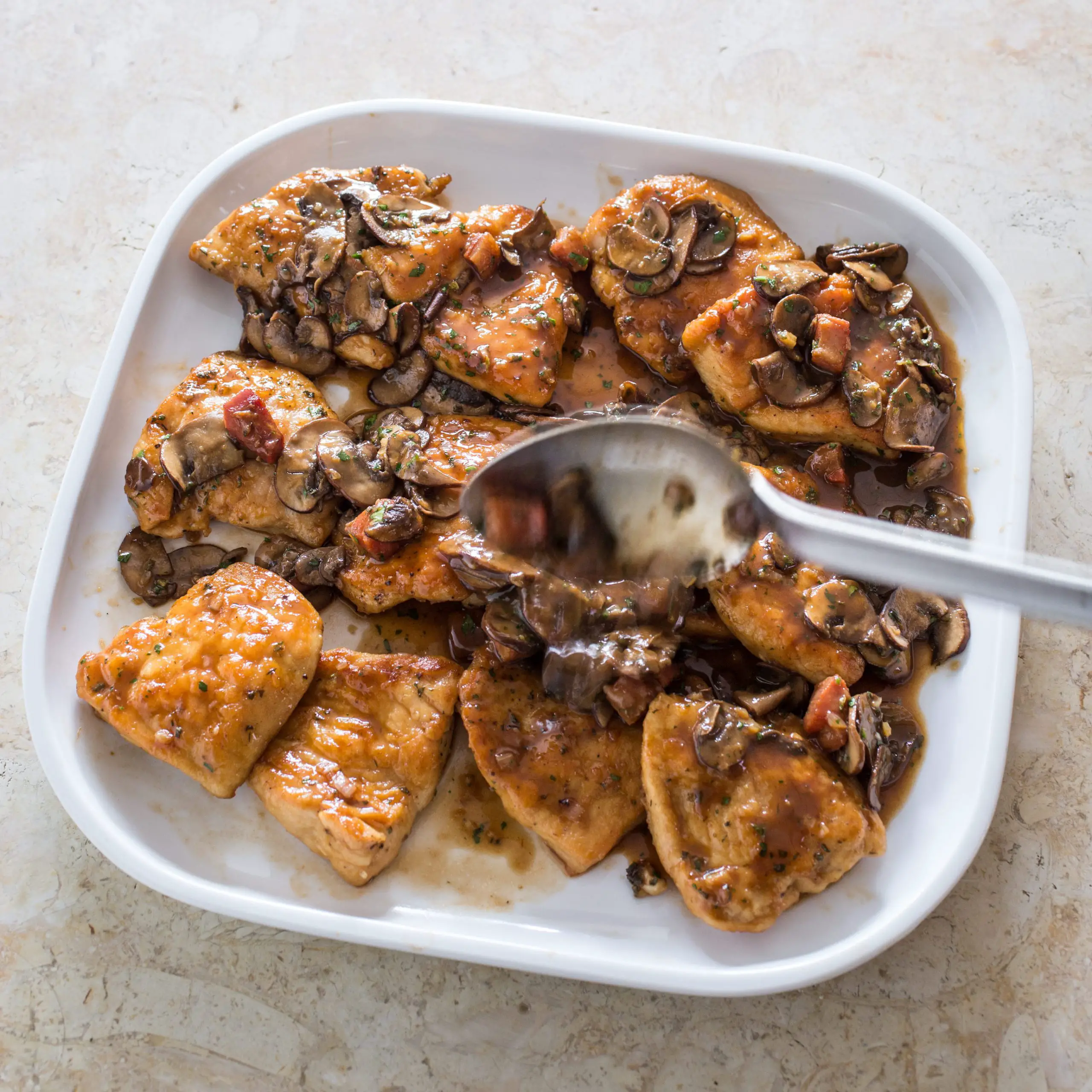 Weekend Recipe: Better Chicken Marsala for Two