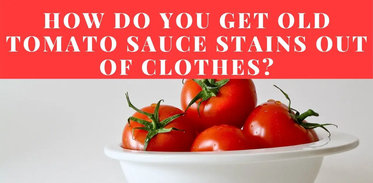 Why does tomato sauce stain?