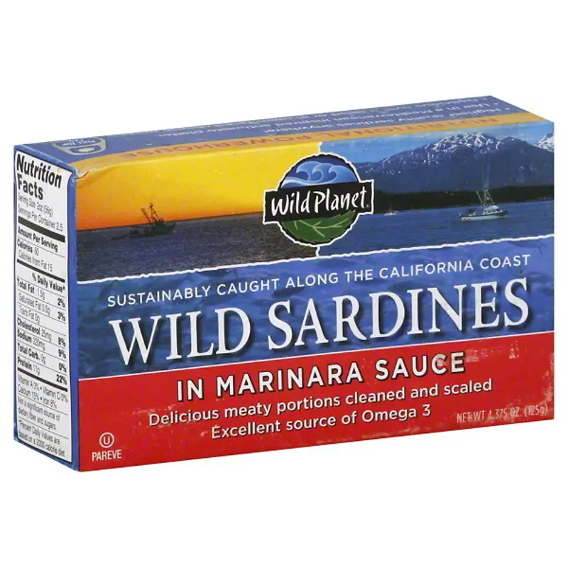 Wild Planet Sardines In Marinara Sauce