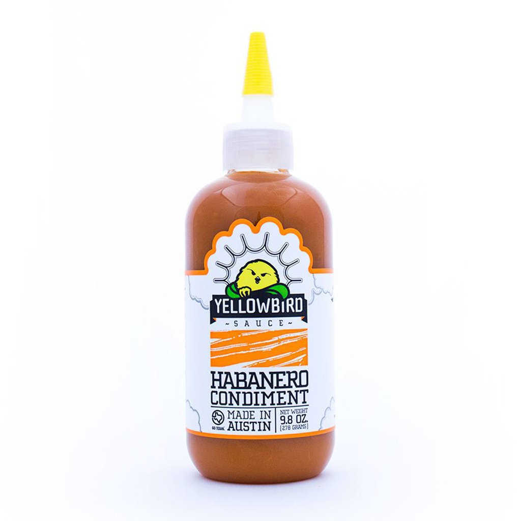 Yellowbird Habanero Condiment Sauce 9.8 oz.